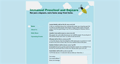 Desktop Screenshot of daycareimmanuel.com